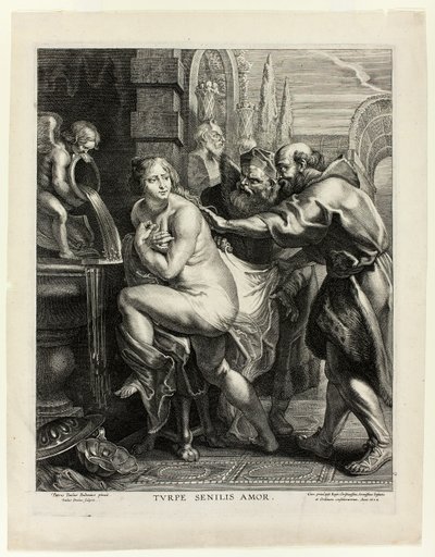 Suzanne et les vieillards - Paulus Pontius