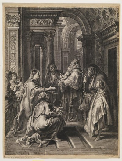 La Présentation au Temple - Paulus Pontius
