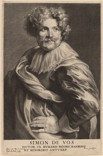 Simon de Vos - Paulus Pontius after Sir Anthony van Dyck