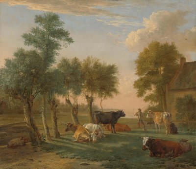 Vaches dans un pré près d