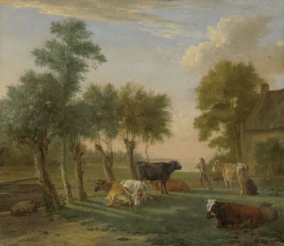 Vaches dans un pré près d