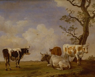 Quatre taureaux - Paulus Potter