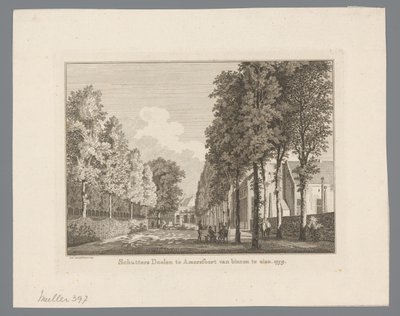 Vue de la Doelen à Amersfoort - Paulus van Liender