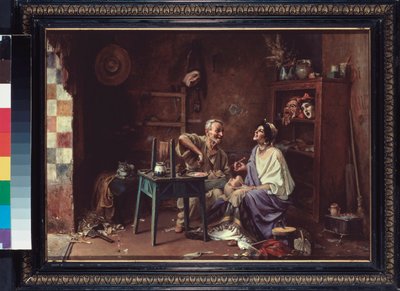 Atelier de masque - Pavel Alexandrovich Svedomsky