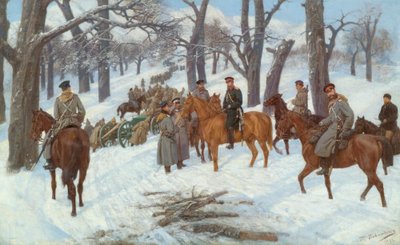 Le général comte Iosif Gurko dans les Balkans - Pavel Osipovich Kovalevsky