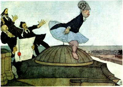 Nouvelle Minerve Le Triomphe de Sergei Dyagilev, 1901 - Pavel Yegorovich Shcherbov