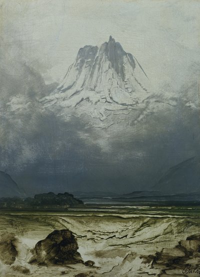 Étude de paysage, nord de la Norvège - Peder Balke