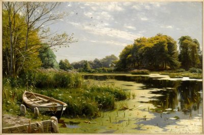 Au lac - Peder Monsted