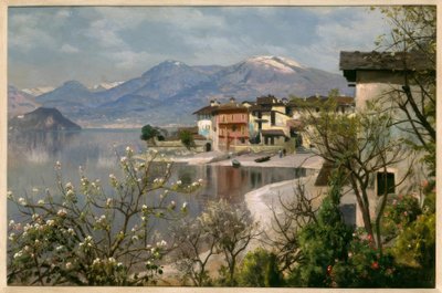 Printemps au lac de Côme - Peder Monsted