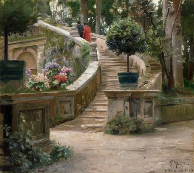 Dans le parc de la Villa d