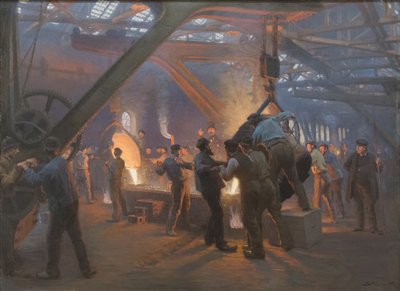 Fonderie de fer Burmeister et Wain - Peder Severin Krøyer