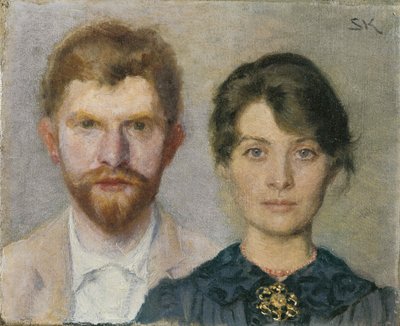Double portrait de Marie et Peder Severin Krøyer, 1890 - Peder Severin Krøyer