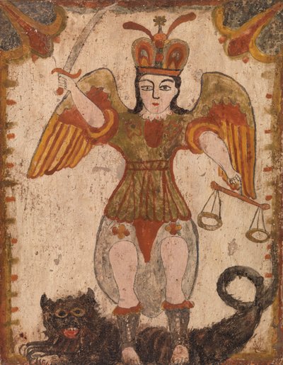Archange Saint Michel, c. 1810 - Pedro Antonio Frésquis