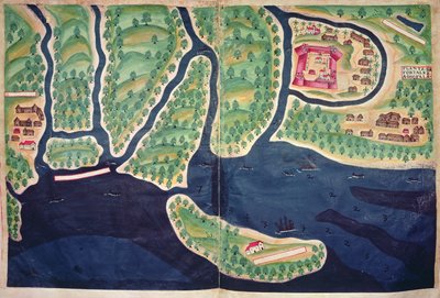 Carte de Sofala, Mozambique, de 