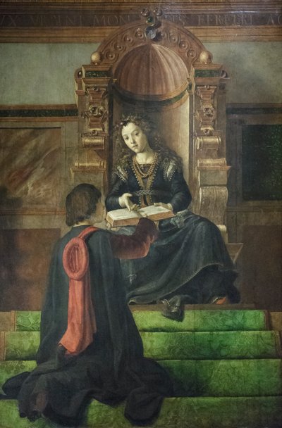 Allégorie de la rhétorique - Pedro Berruguete