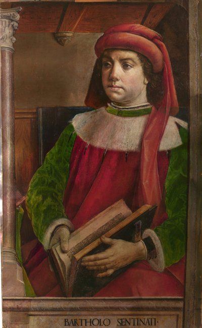 Bartole en latin Bartolus de Saxoferrato (1313-1356) - Pedro Berruguete