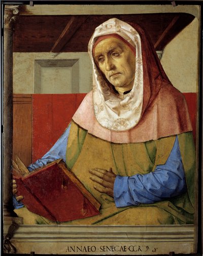 Portrait de Sénèque (Lucius Annaeus Seneca), philosophe de l