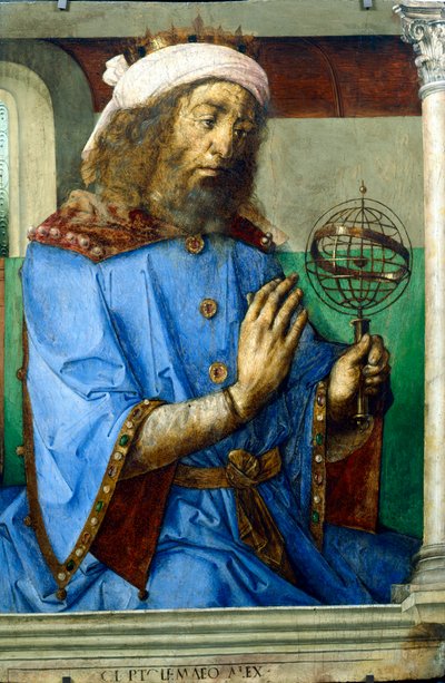 Ptolémée, astronome et géographe grec alexandrin, fin du 15ème siècle - Pedro Berruguete