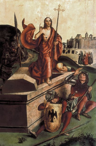Résurrection du Christ. fin du XVe siècle - Pedro Berruguete