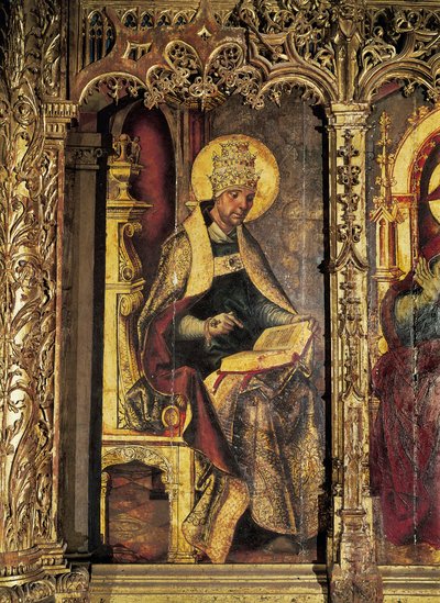 Saint Grégoire le Grand - Pedro Berruguete