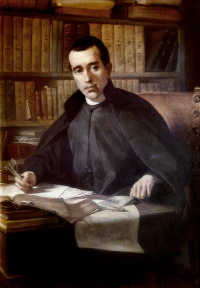 Portrait du philosophe et prêtre espagnol Jacques Balmes i Urpia (1810-1848) - Pedro Borrell y del Caso