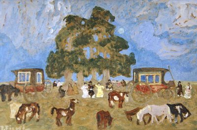 Rencontre en chemin - Pedro Figari