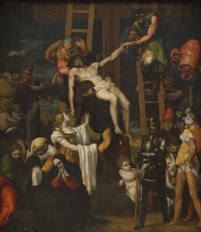 La Descente de Croix, 1547 - Pedro Machuca