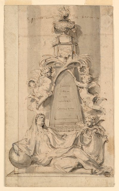 Conception pour le Monument de van der Cammen-Henriques dans l