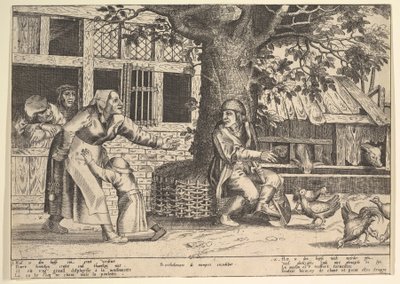 Le mari dominé - Peeter van der Borcht