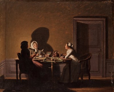 Lecture à la chandelle - Pehr Hilleström