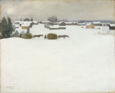 Chargement de foin - Pekka Halonen