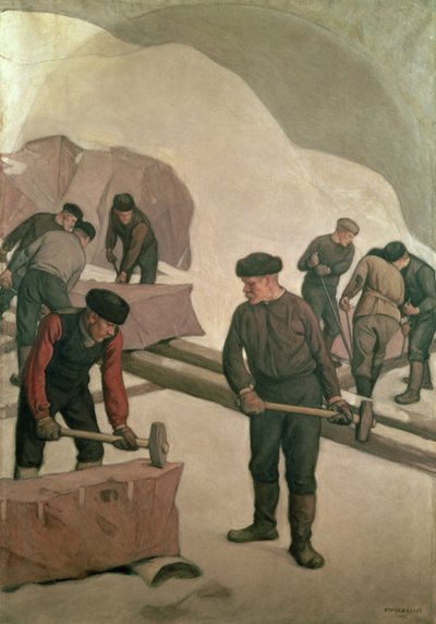 Les Casseurs de pierres, 1903 - Pekka Halonen