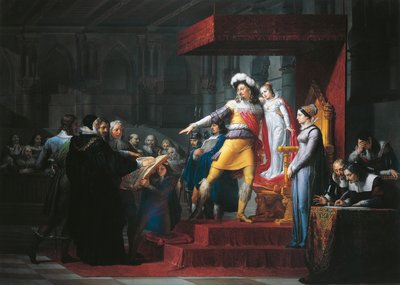 Gustave II Adolphe Vasa imposant le serment d