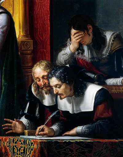 Gustave II Adolphe Vasa imposant le serment d