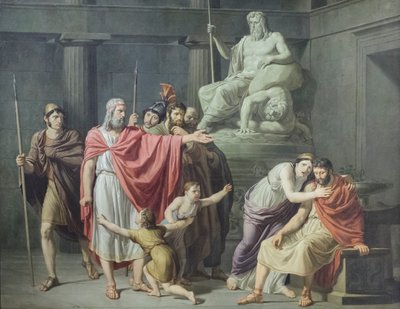 Léonidas condamne Célémbrote - Pelagio Palagi