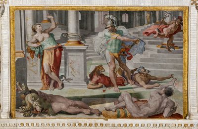 Ulysse et Circé (détail) - Pellegrino Tibaldi