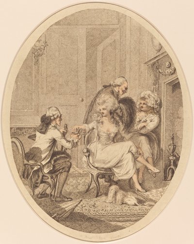 Le foyer français - Peltro William Tomkins
