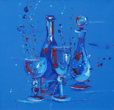 Nature morte en bleu - Penny Warden