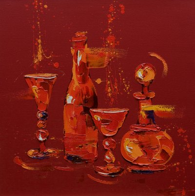 Nature morte en rouge, 2005 - Penny Warden