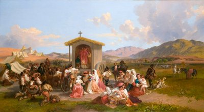 Messe pour les moissonneurs, 1820-1885 - Penry Williams