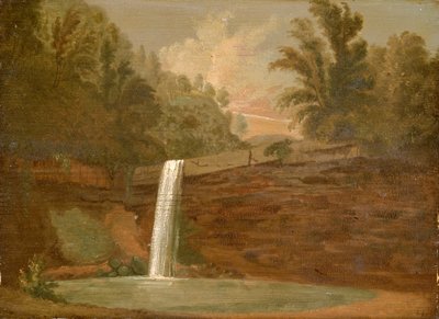 Sgwd Gwladys, Vallée de Neath, vers 1819 - Penry Williams