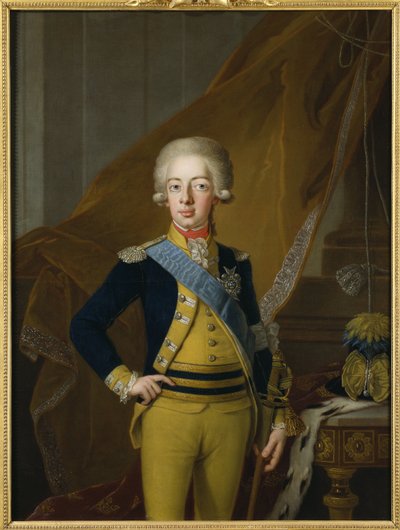 Portrait de Gustave IV Adolphe de Suède - Per Krafft