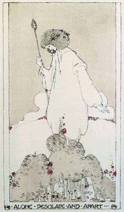 Illustration pour le poème Adonais, Élégie sur la mort de John Keats - Percy Bysshe Shelley