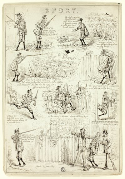 Le sport - Percy Cruikshank