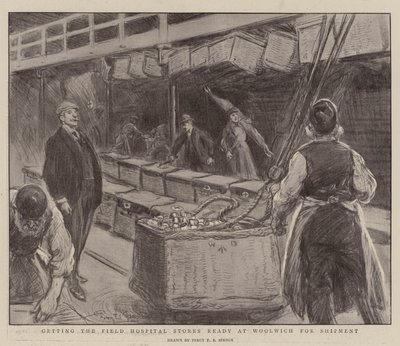 Préparation des magasins de l
