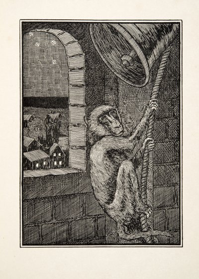 Une fausse alerte, de A Hundred Anecdotes of Animals, pub. 1924 - Percy J. Billingshurst
