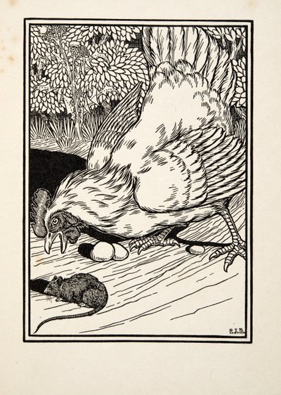 Un étrange chasseur de souris, de A Hundred Anecdotes of Animals, pub. 1924 - Percy J. Billingshurst