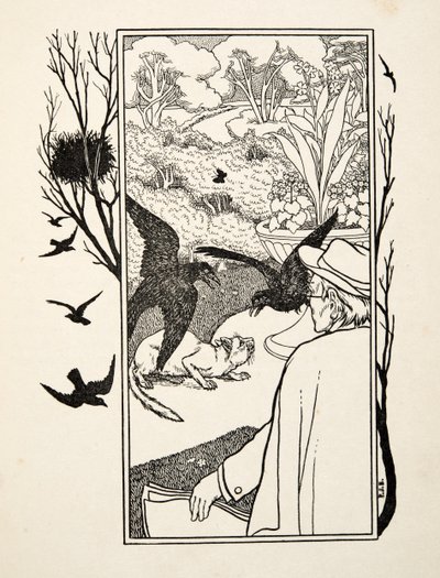 Le chat et les corbeaux, de Cent anecdotes d