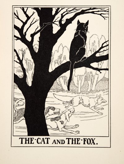 Le Chat et le Renard, de Cent Fables d