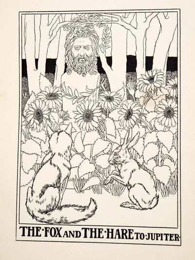 Le Renard et le Lièvre à Jupiter, de Cent Fables d